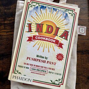 PHAIDON| India Cookbook by Pushpesh Pant Big Hardcover Book Over 1,000 RECIPES